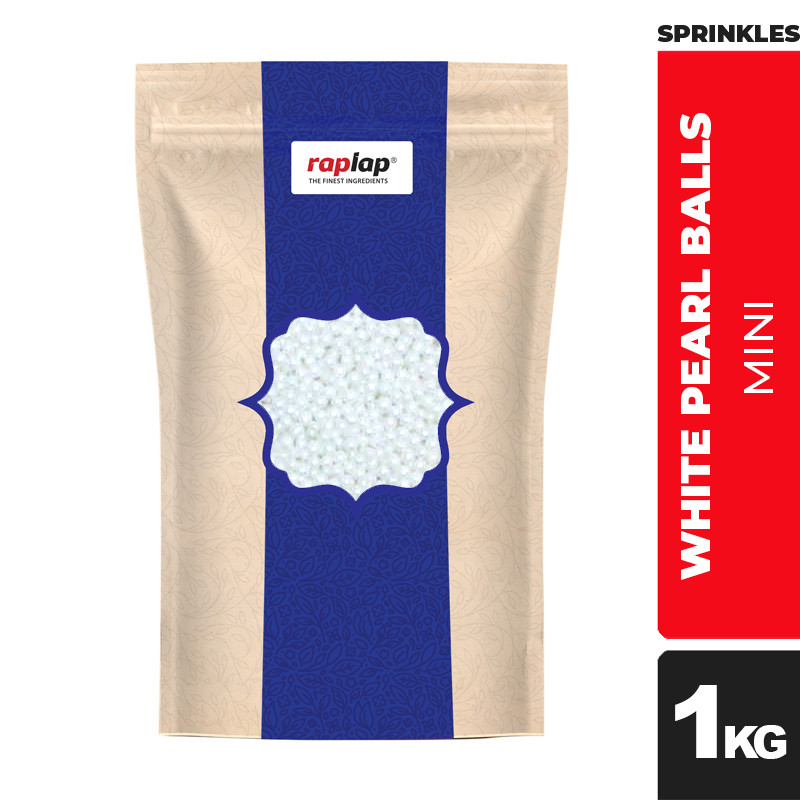 Raplap Sprinkle Peals Balls White Mini 1kg