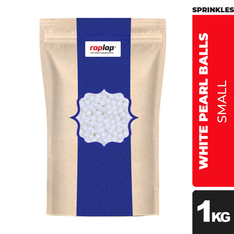 Raplap Sprinkle Peals Balls White Small 1kg