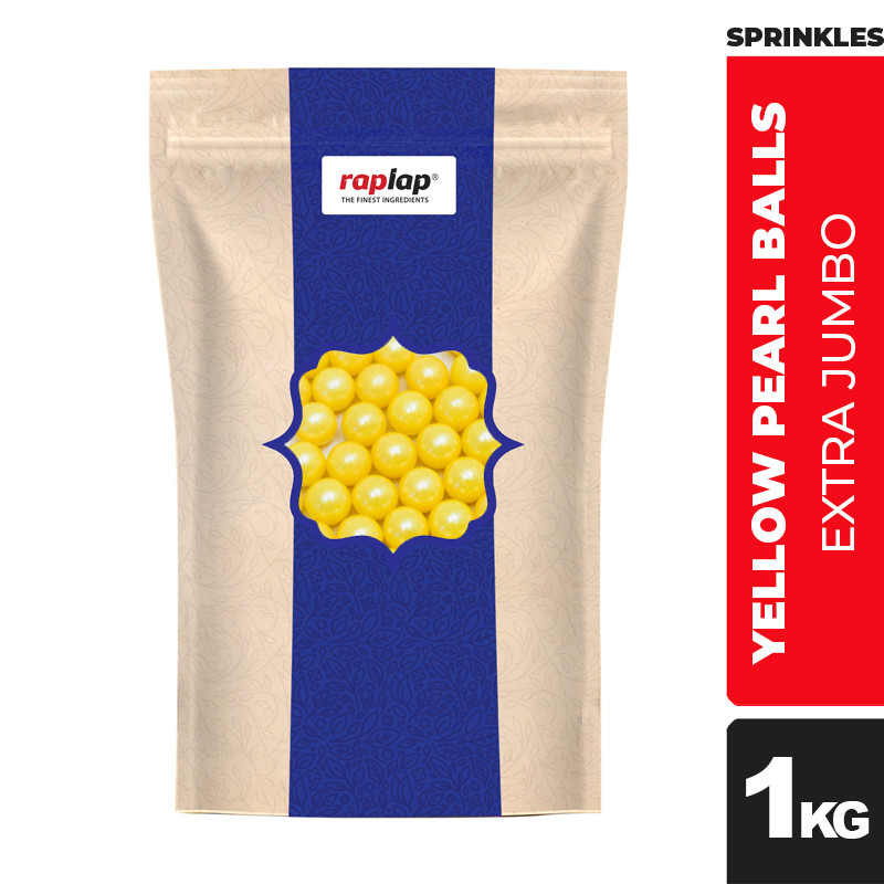 Raplap Sprinkle Peals Balls Yellow Extra Jumbo 1kg