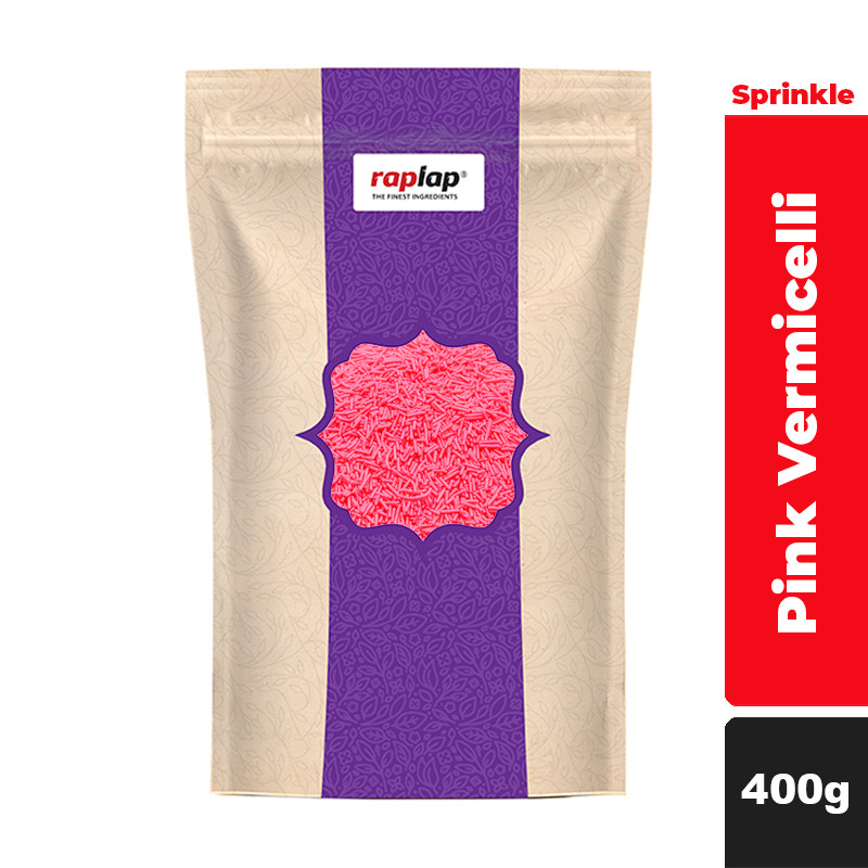 Raplap Sprinkle Pink Vermicelli-400g