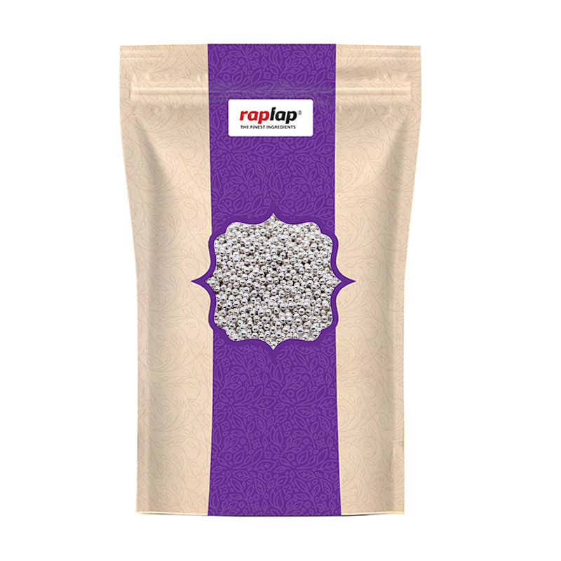 Raplap Sprinkle Silver Ball 2-500g