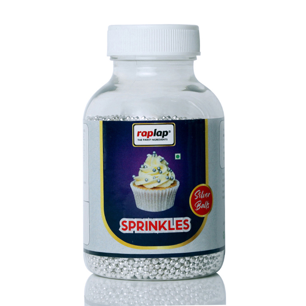 Raplap Sprinkle Silver Balls 0-175g