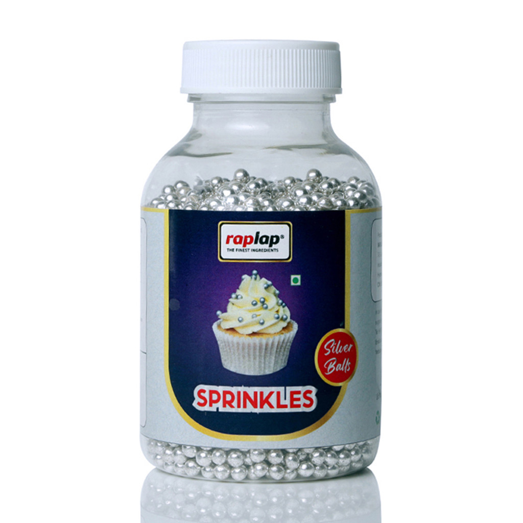 Raplap Sprinkle Silver Balls 2-175g