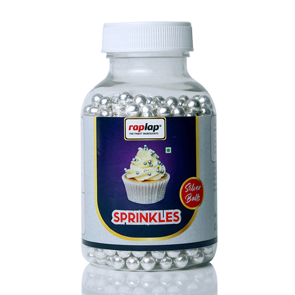 Raplap Sprinkle Silver Balls 3-175g