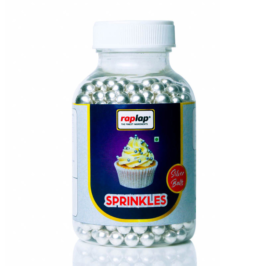 Raplap Sprinkle Silver Balls 4-175g