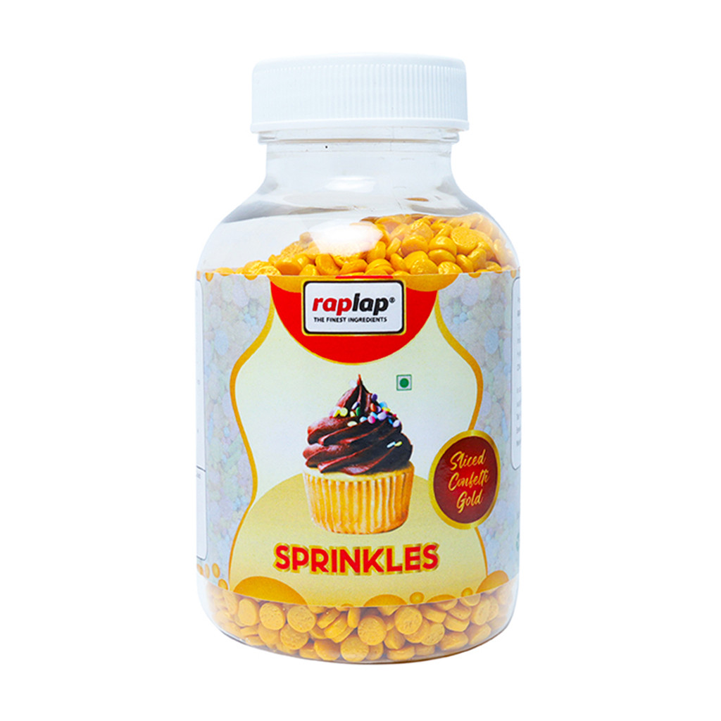 Raplap Sprinkle Sliced Confetti Gold 150g