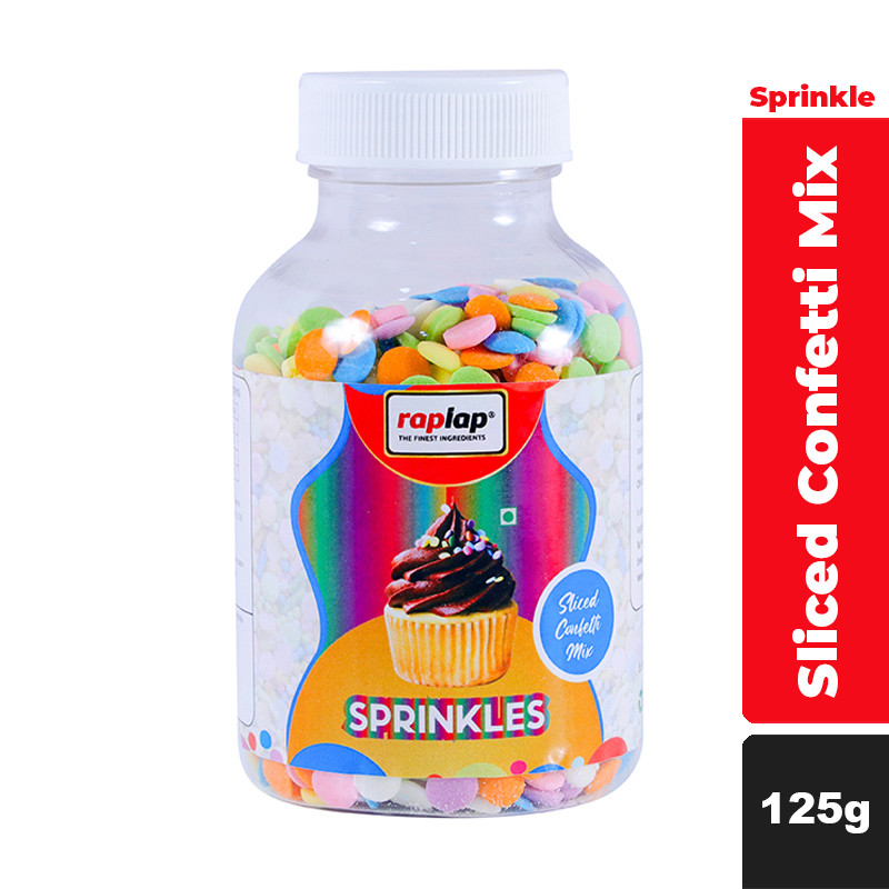 Raplap Sprinkle Sliced Confetti Mix 125g