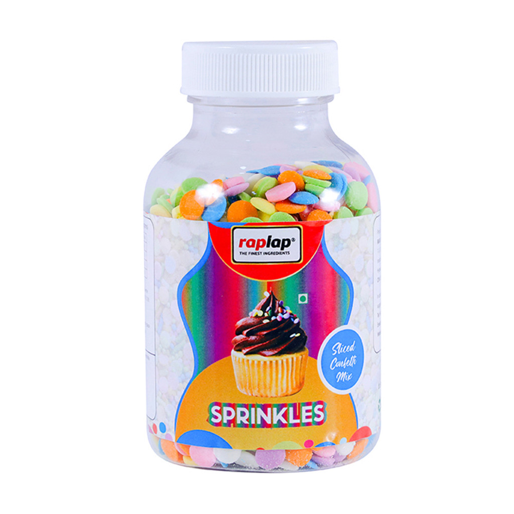 Raplap Sprinkle Sliced Confetti Mix 125g
