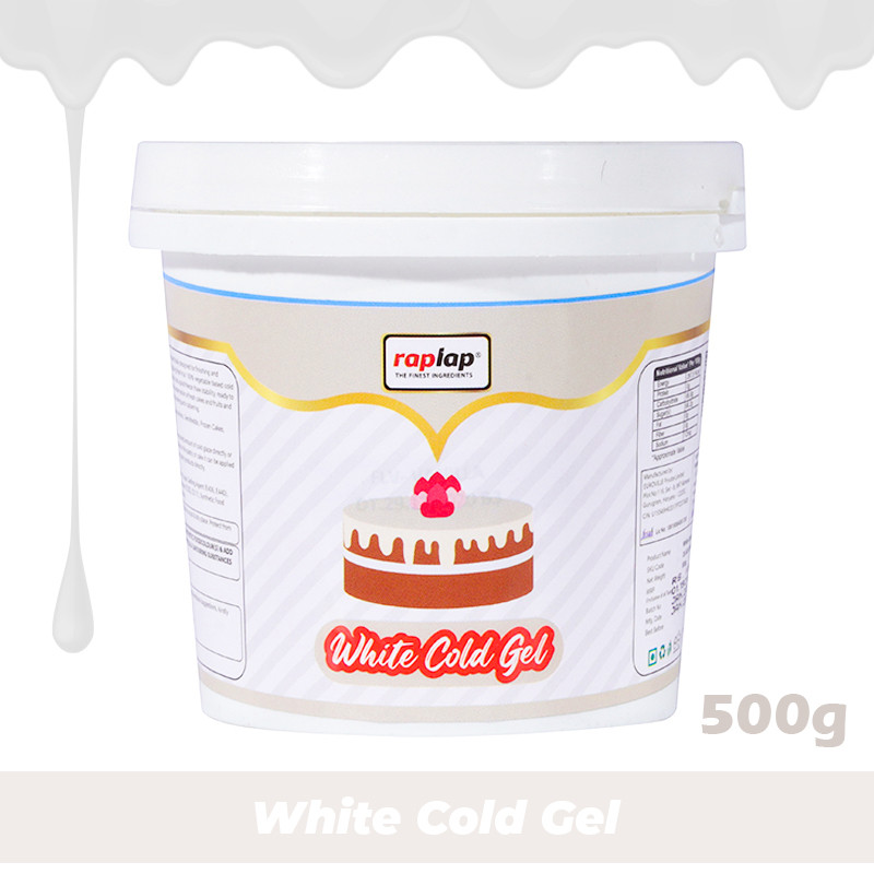 Raplap White Cold Gel 500 grms