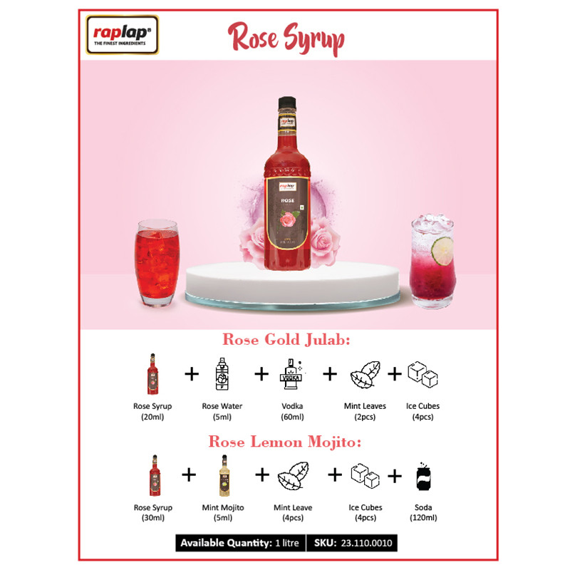 Rose syrup catlogue