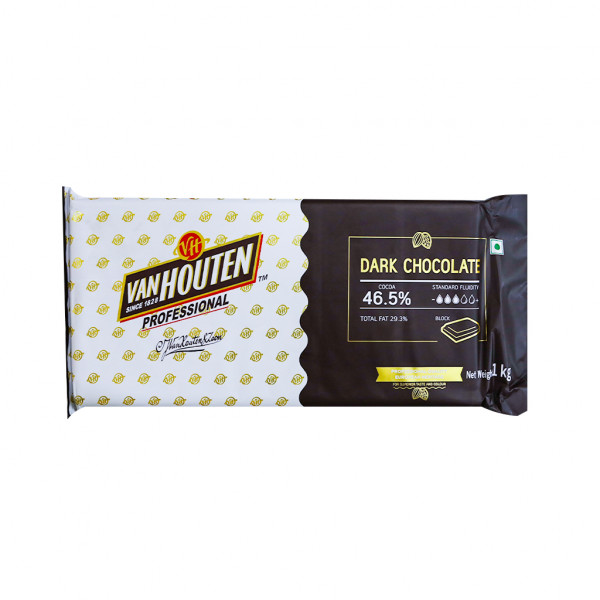 Image of VanHouten Dark Chocolate 46.5% - 1Kg