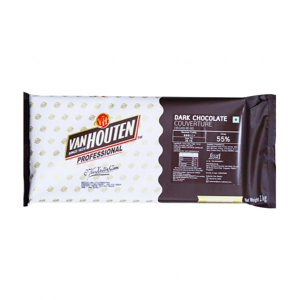 Image of VanHouten Dark Chocolate 55% - 1Kg