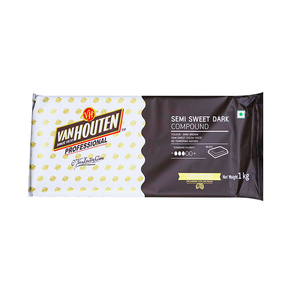 VanHouten Semi Sweet Compound 1Kg