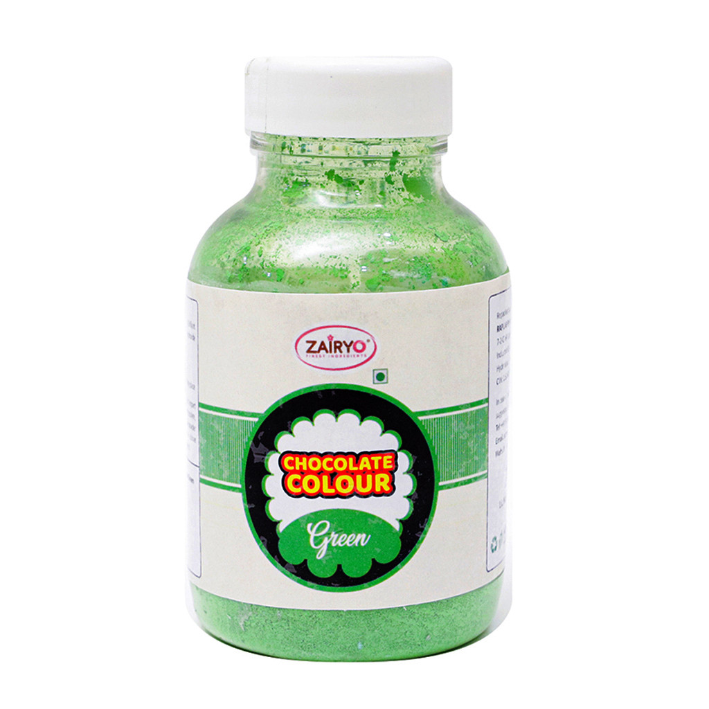 Zairyo Chocolate Colour Green 25g