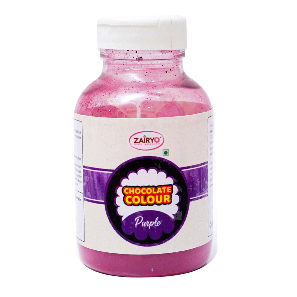 Zairyo Chocolate Colour Purple 25g