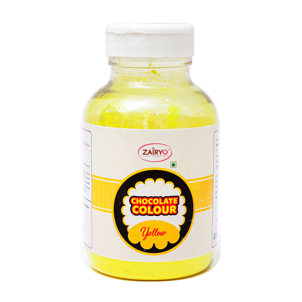 Zairyo Chocolate Colour Yellow 25g