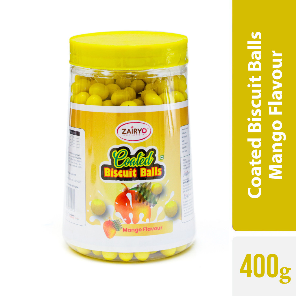 ZAIRYO Coated Biscuit Balls Mango Flavour - 400g
