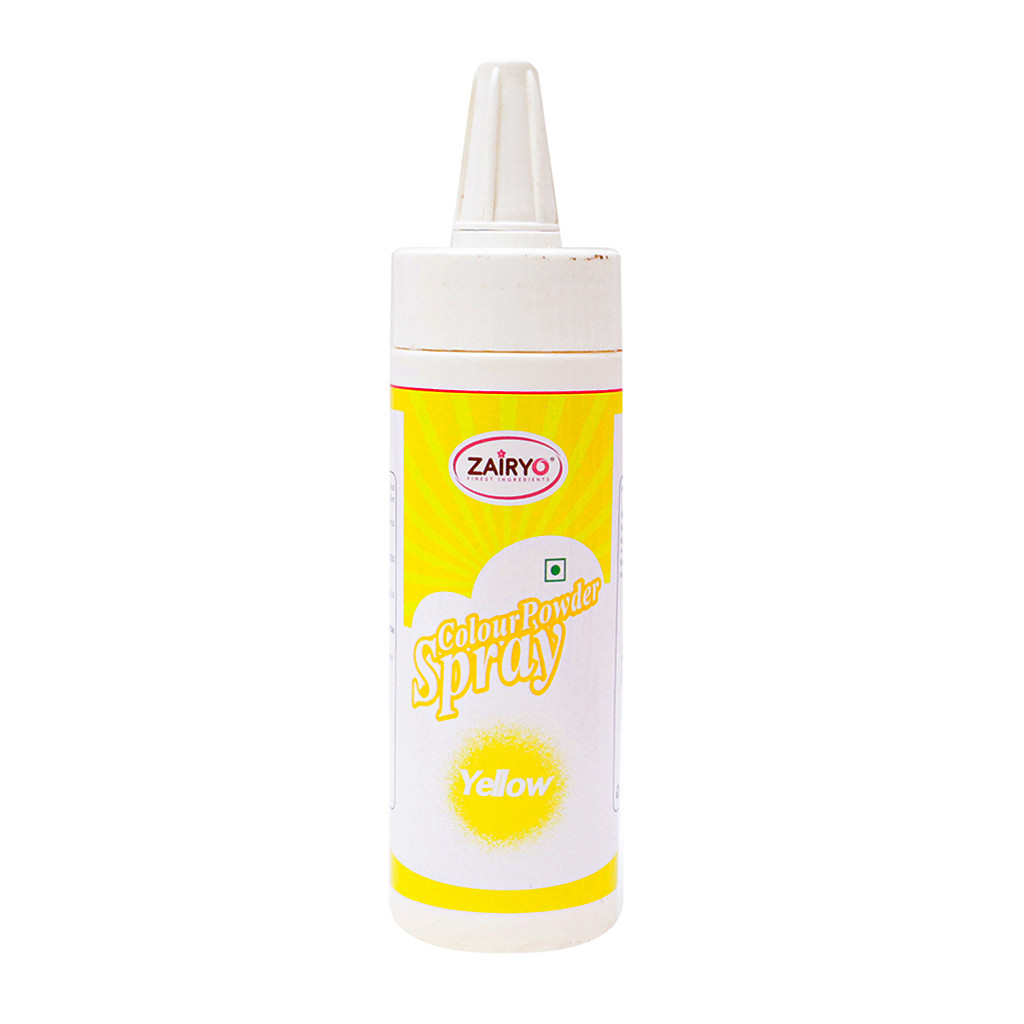 Zairyo Colour Powder Spray Bright Yellow 60g