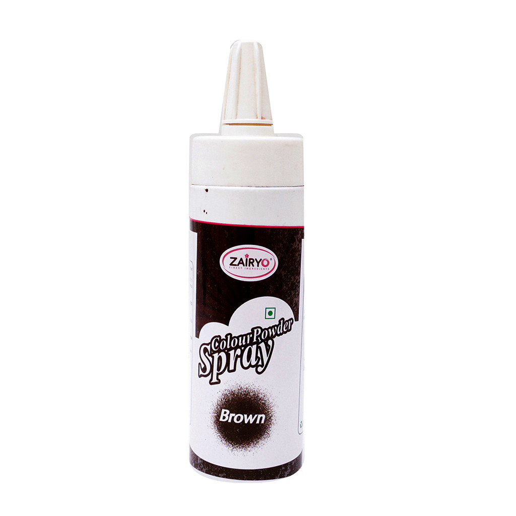 Zairyo Colour Powder Spray Brown 60g