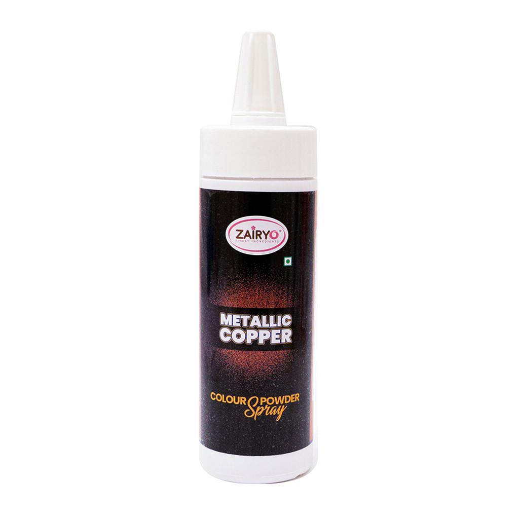 Zairyo Metallic Copper Colour Powder Spray 25g