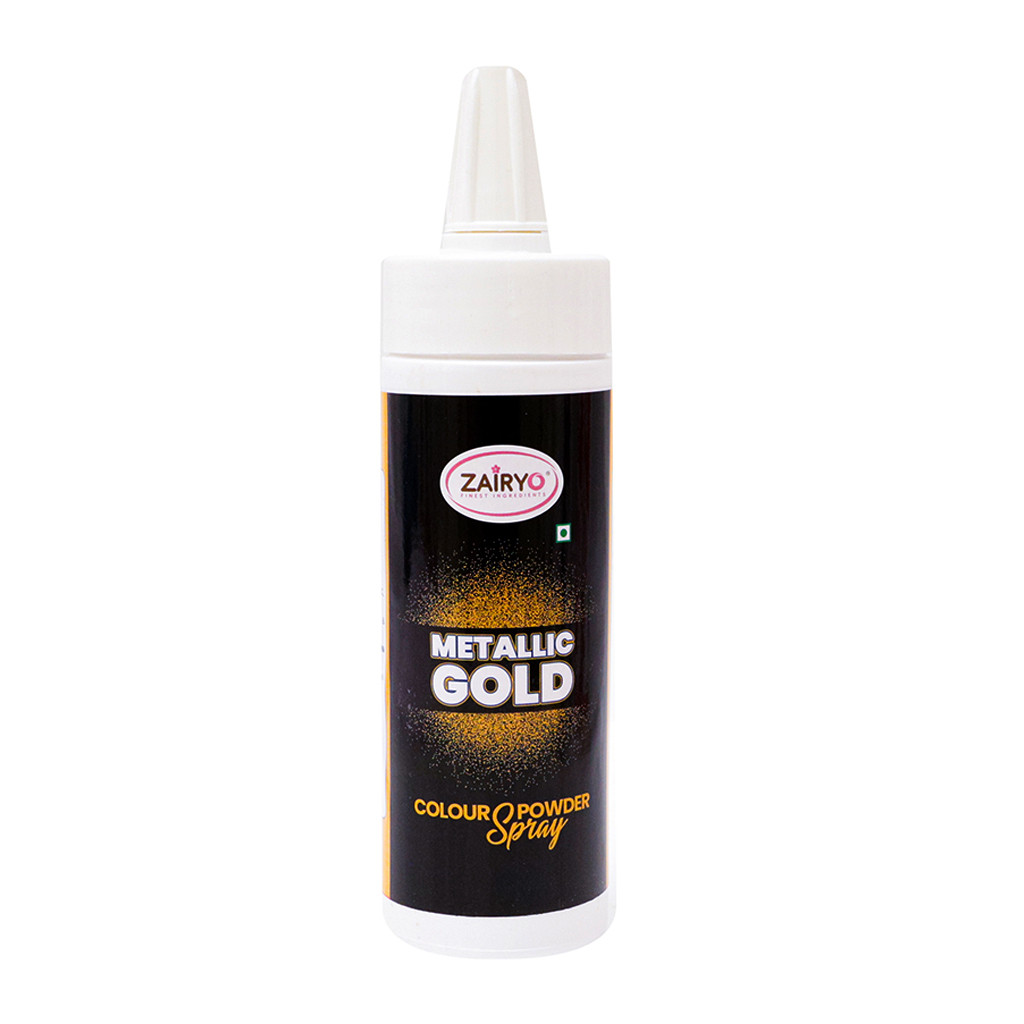 Zairyo Metallic Gold Colour Powder Spray 25g