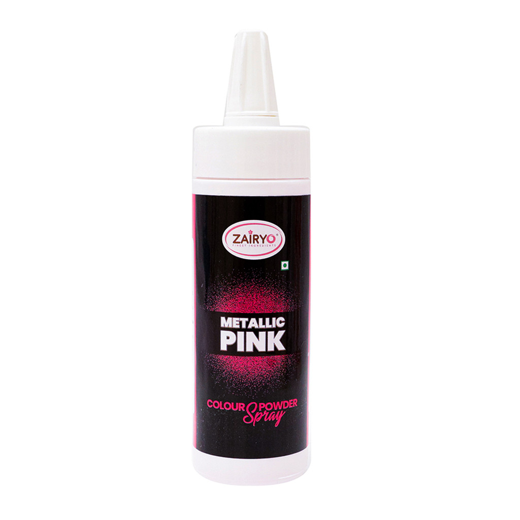 Zairyo Metallic Pink Colour Powder Spray 25g