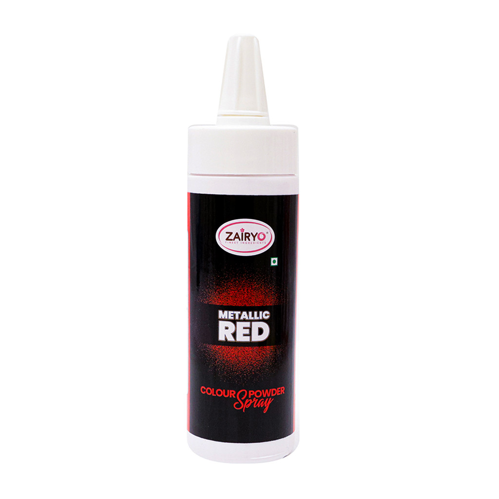 Zairyo Metallic Red Colour Powder Spray 25g