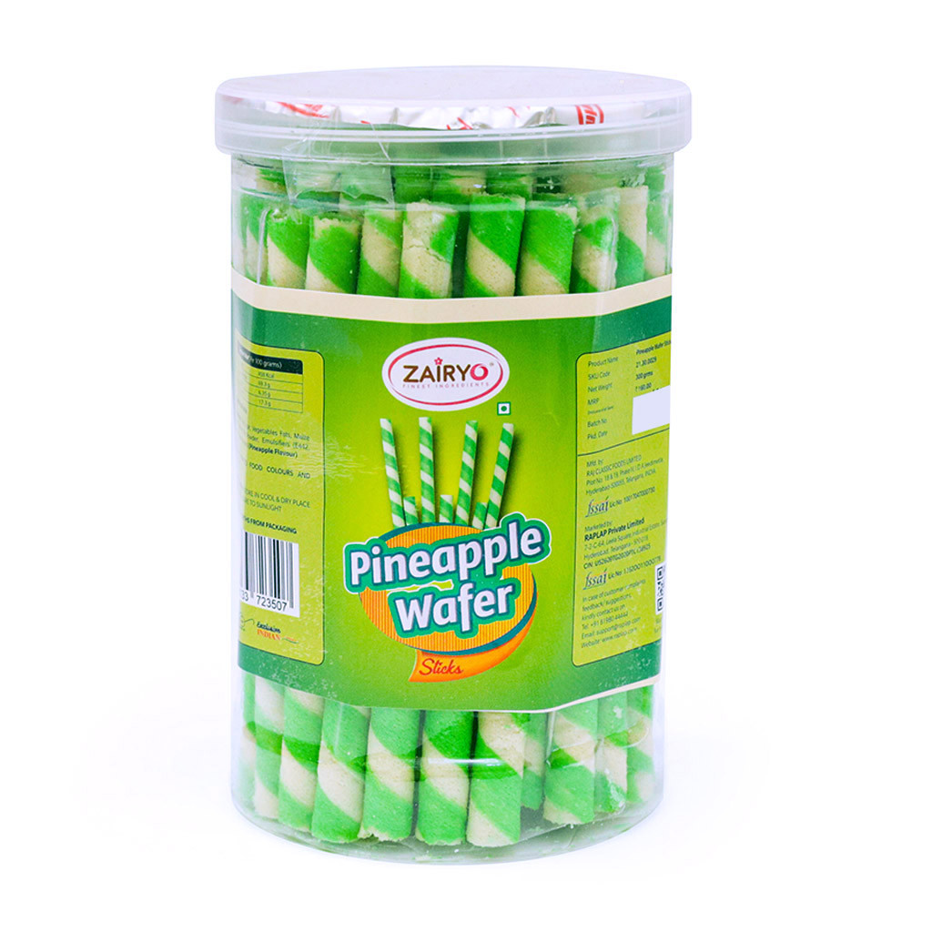 Zairyo Pineapple Wafer Sticks 300g