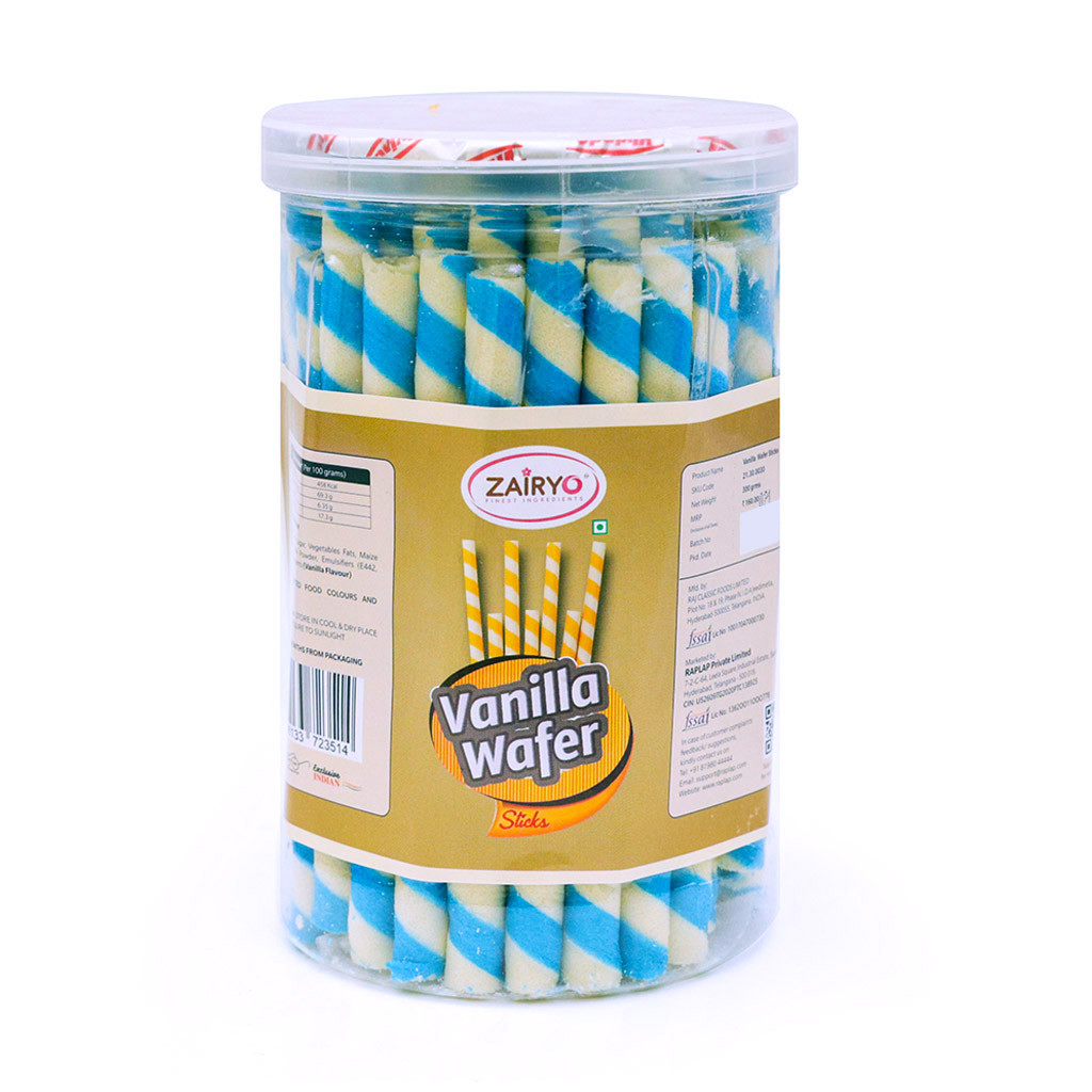 Zairyo Vanilla Wafer Sticks 300g