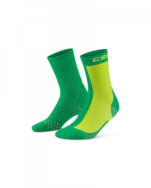CEP RUN EDITION HALF & HALF MID-CUT SOCKS
