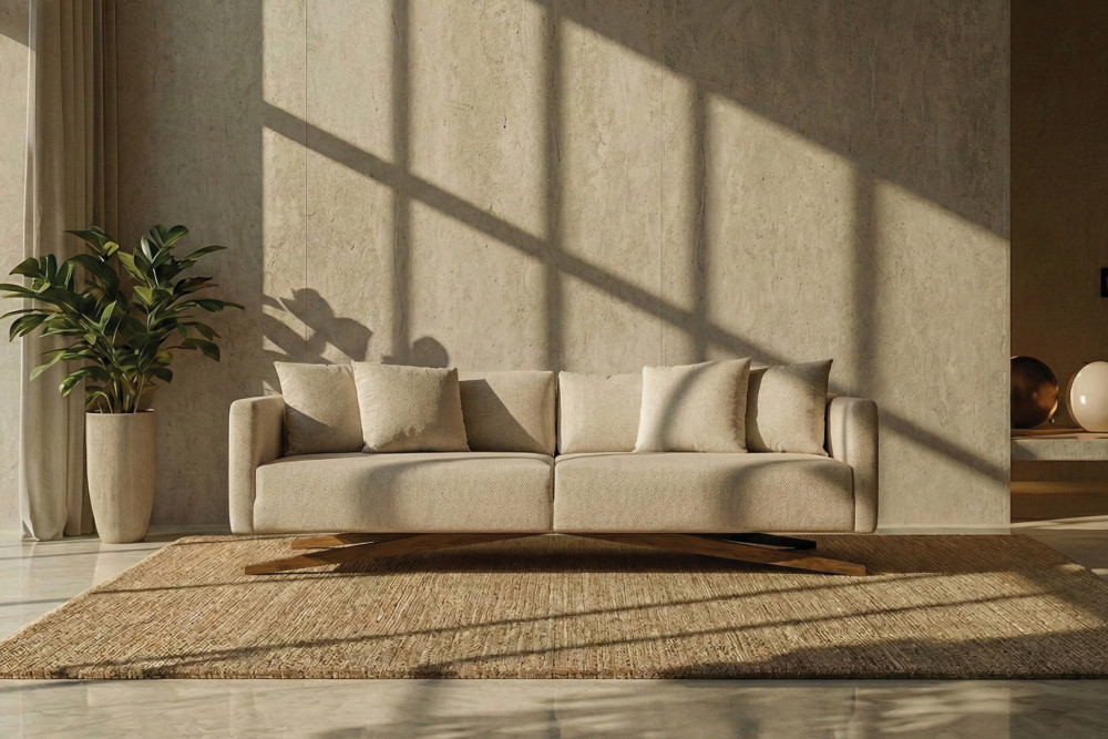 Quadrant Fabric Sofa