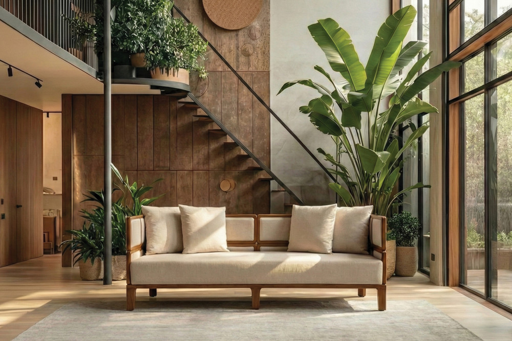 Ubud Rattan Sofa