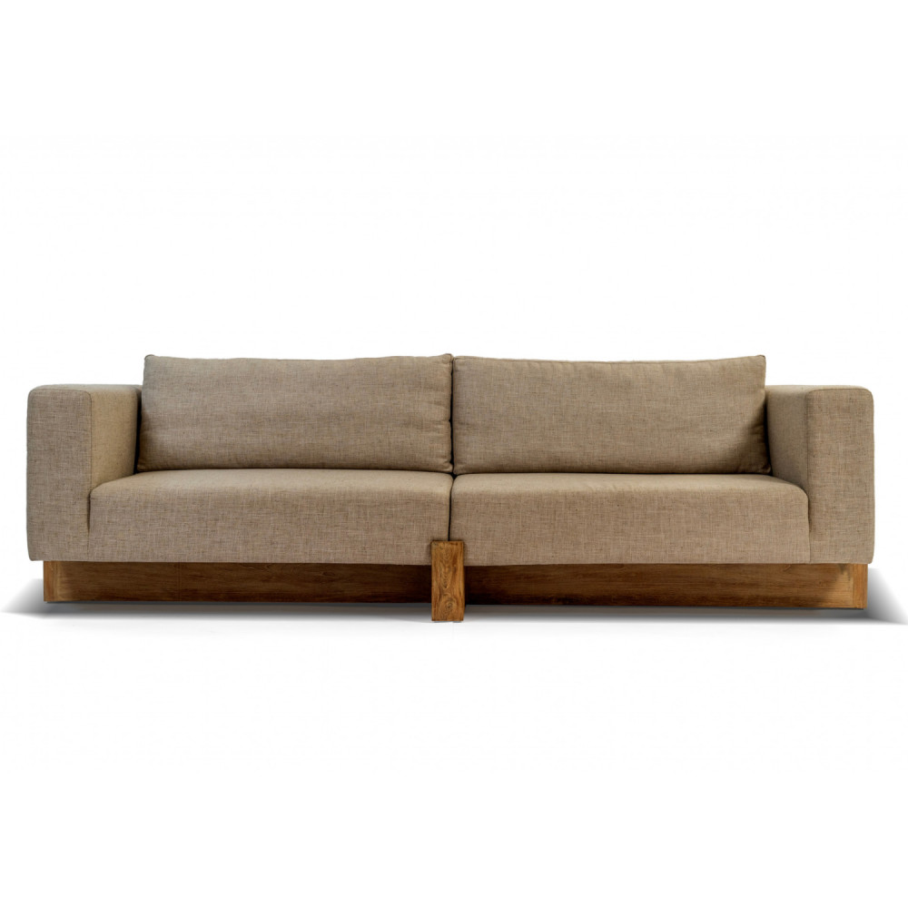 Parallel Wooden Sofa