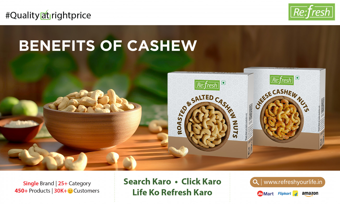 cashew nuts