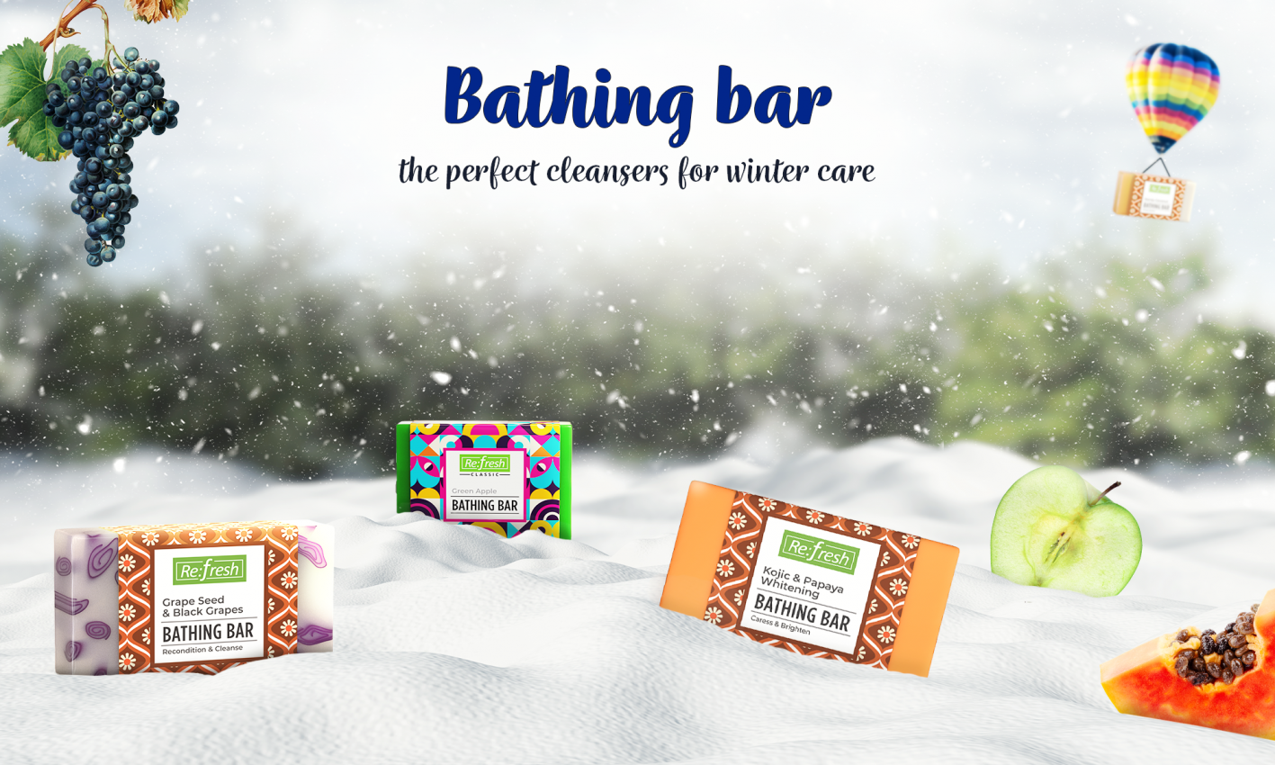 reliable cleansers bathing bars for winter