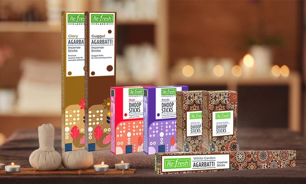 Divine fragrance of Agarbatti and Dhoop Sticks