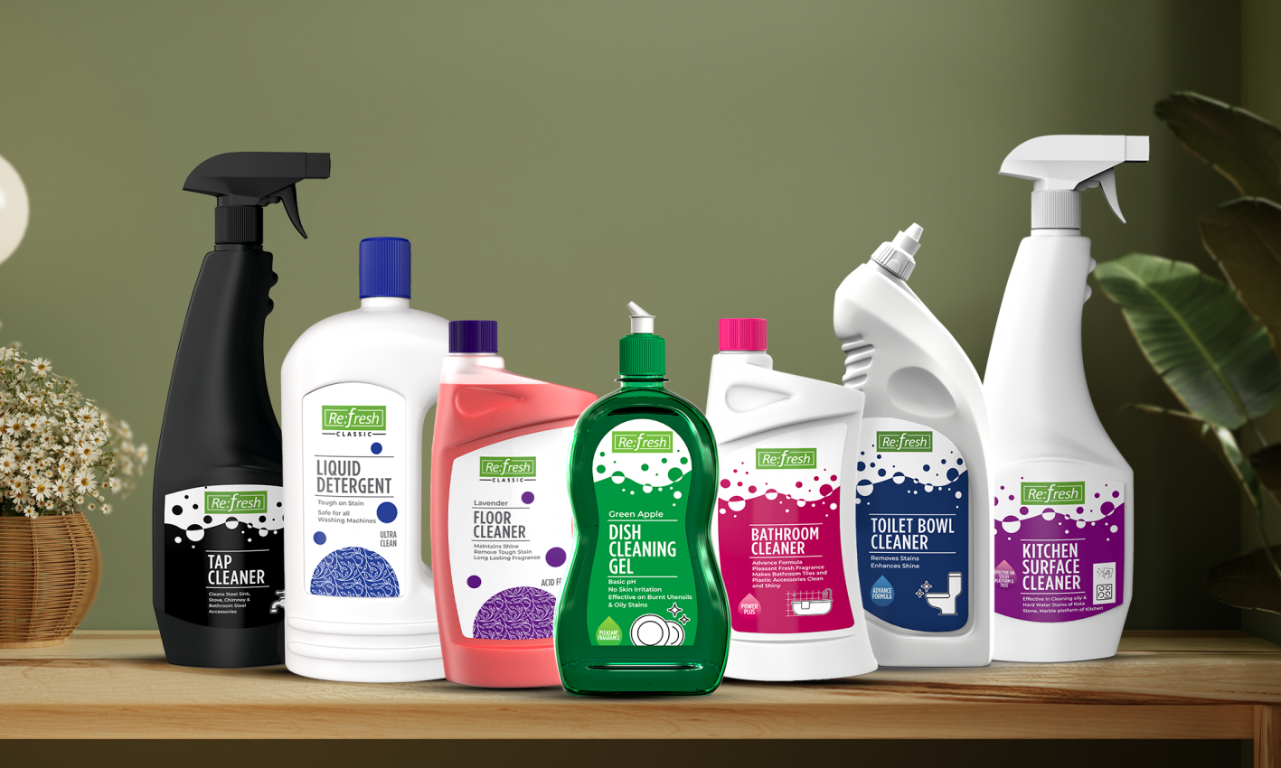 Want hygienic and healthy home? Check out the right home care products which are indispensable for a hygienic and healthy home.
