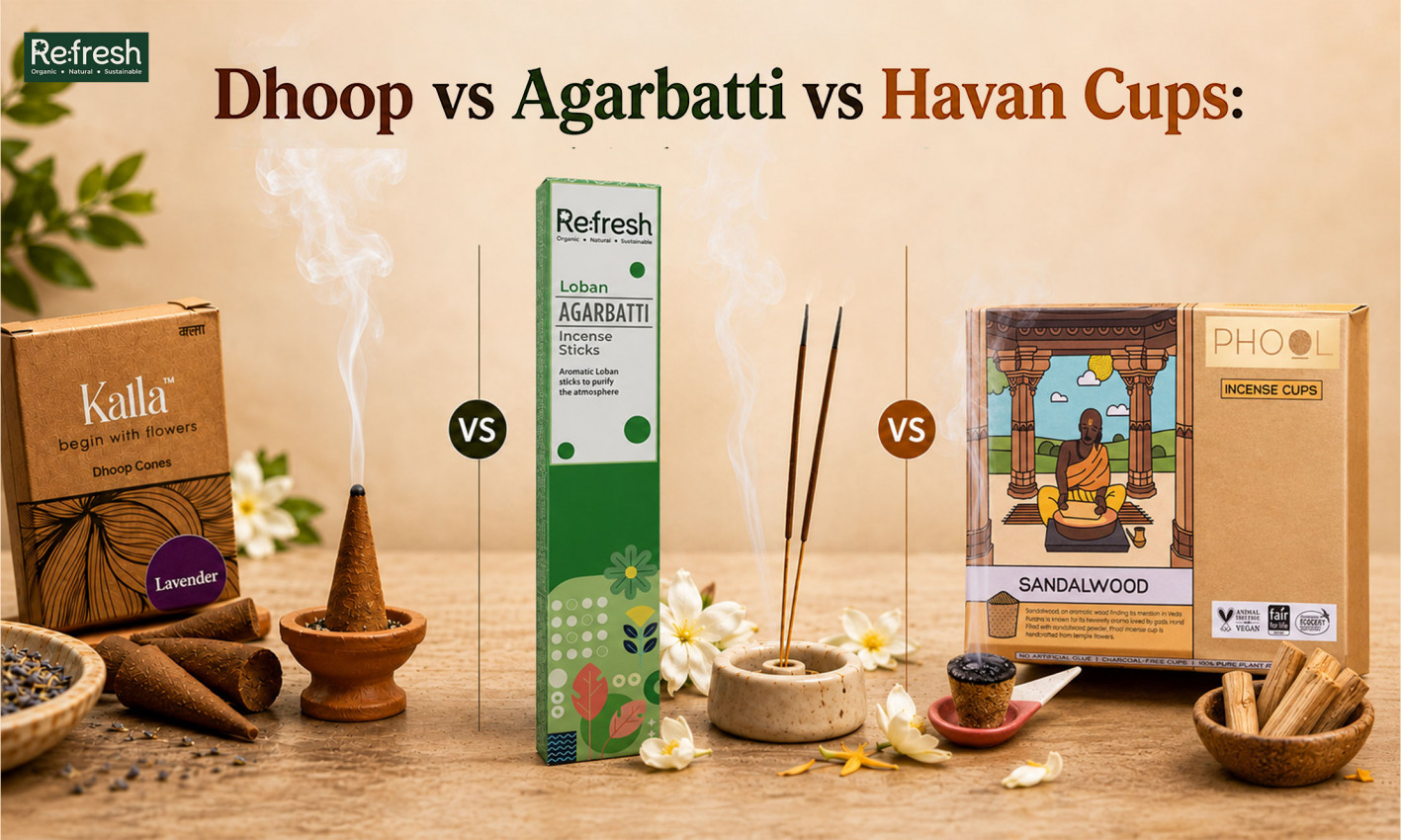 dhoop vs agarbatti