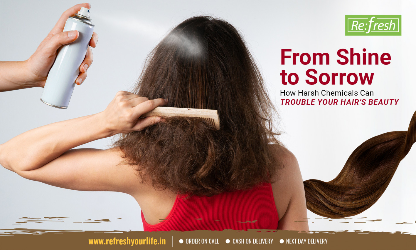 harsh chemical effect on hair