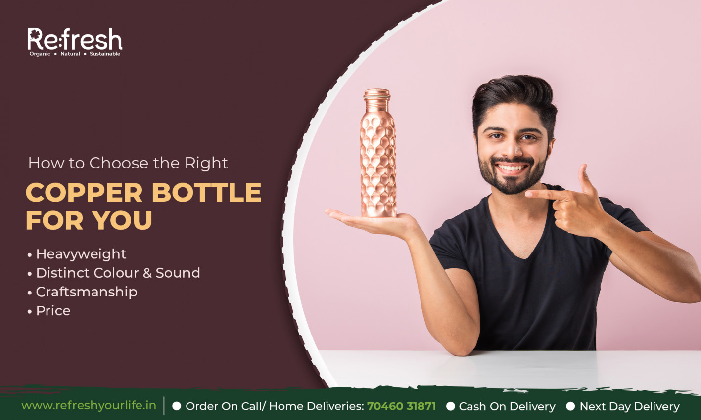 copper bottles