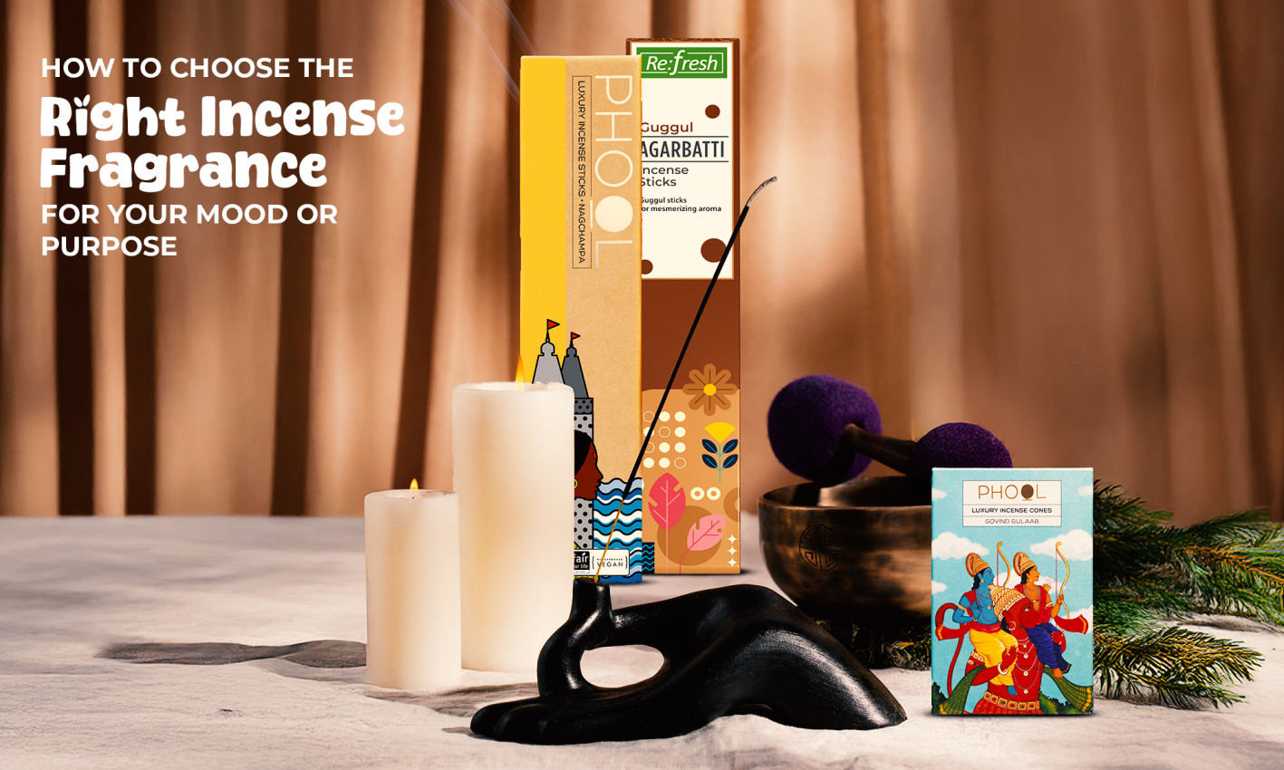 How to Choose the Right Incense Fragrance for Your Mood or Purpose