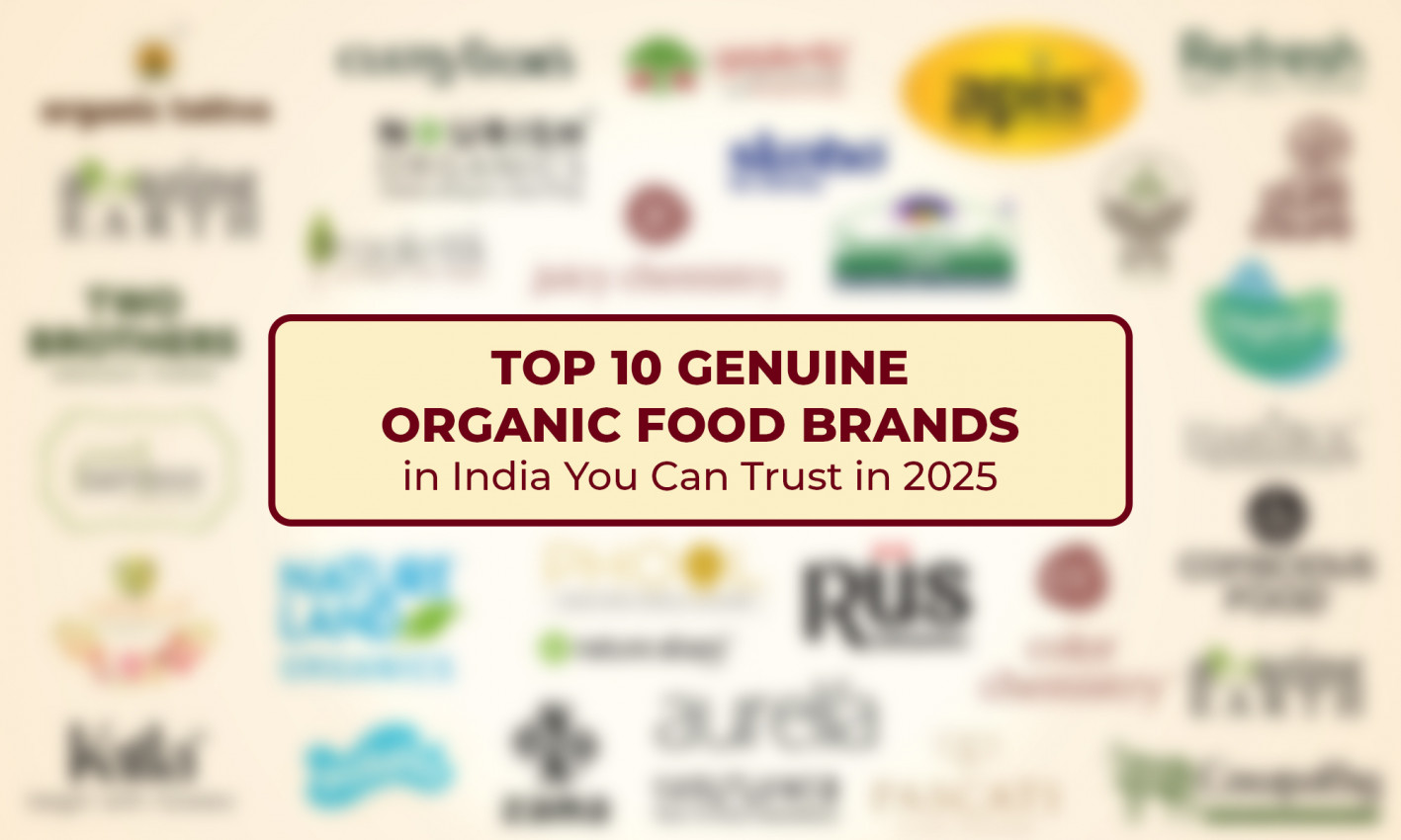 Top Genuine Organic Food Brands in India You Can Trust