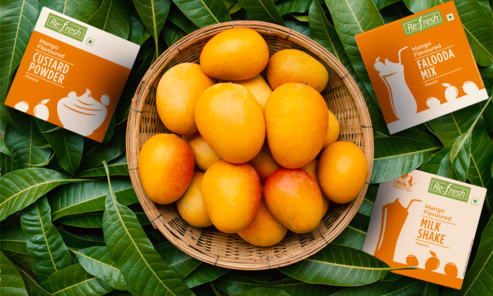 mango desserts readymade premixes