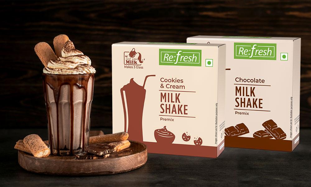 Flavoured Milkshakes