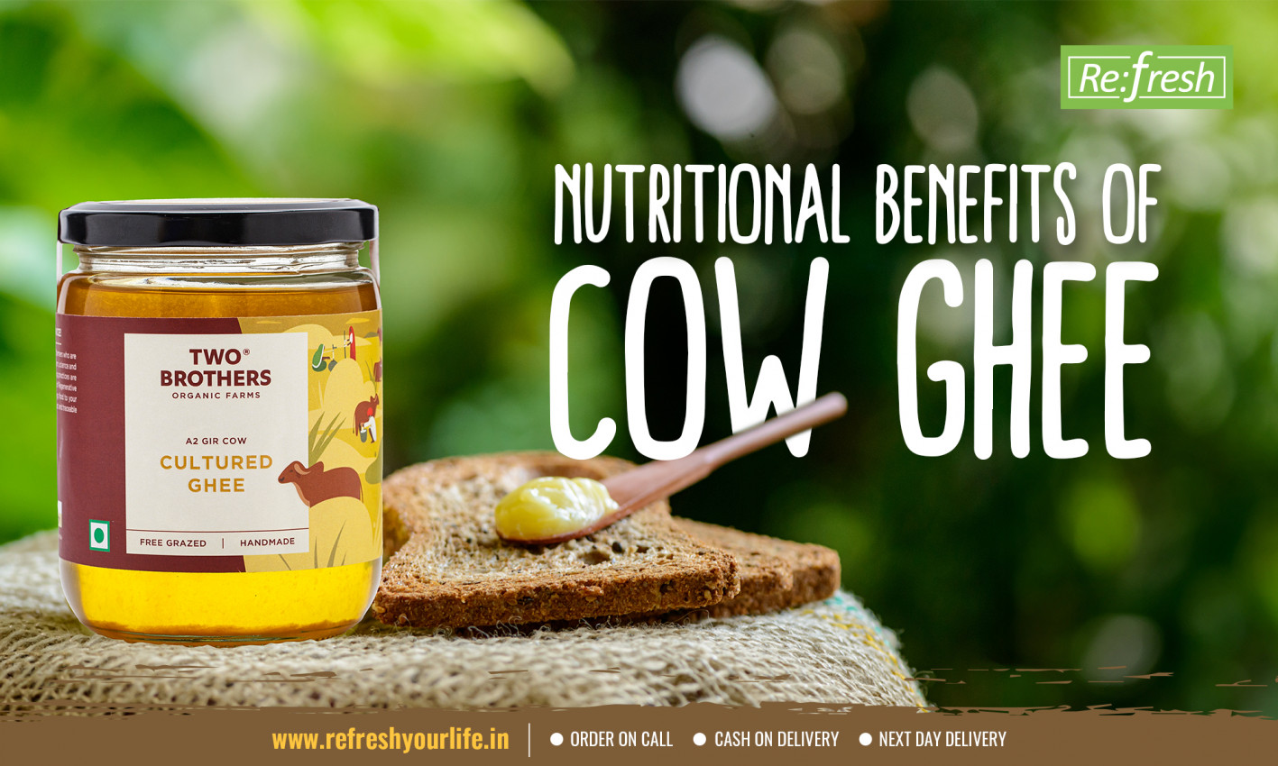 natural and pure cow ghee benefits