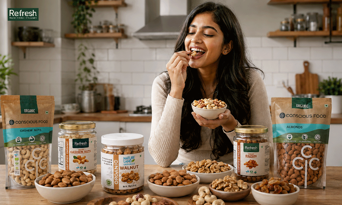 high protein dry fruits