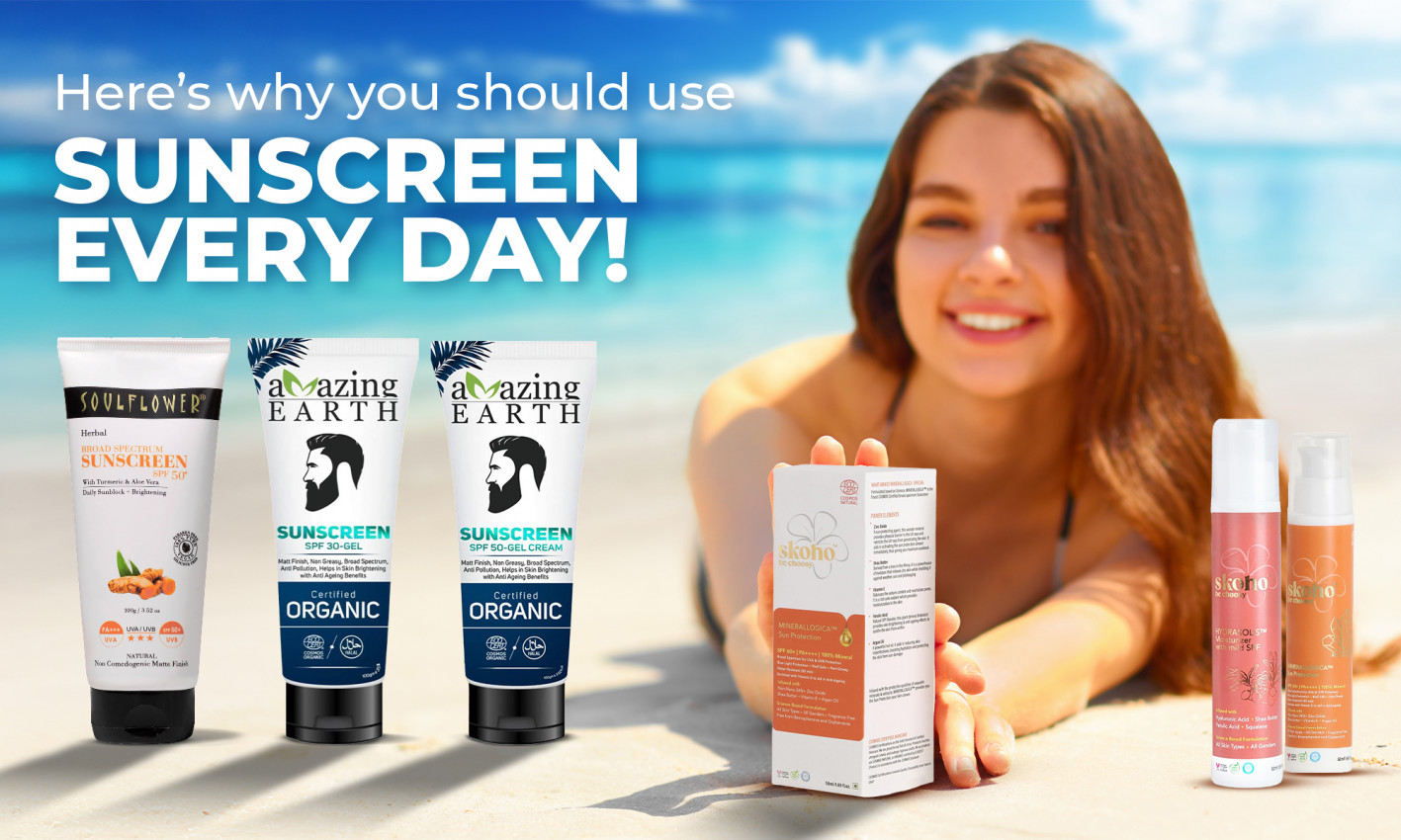 Here’s why you should use Sunscreen Every day!