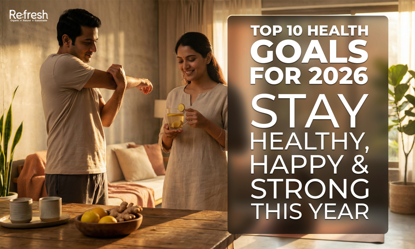 Top 10 Health Goals for 2026: Stay Healthy, Happy & Strong This Year