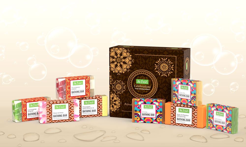 Types of bathing bars