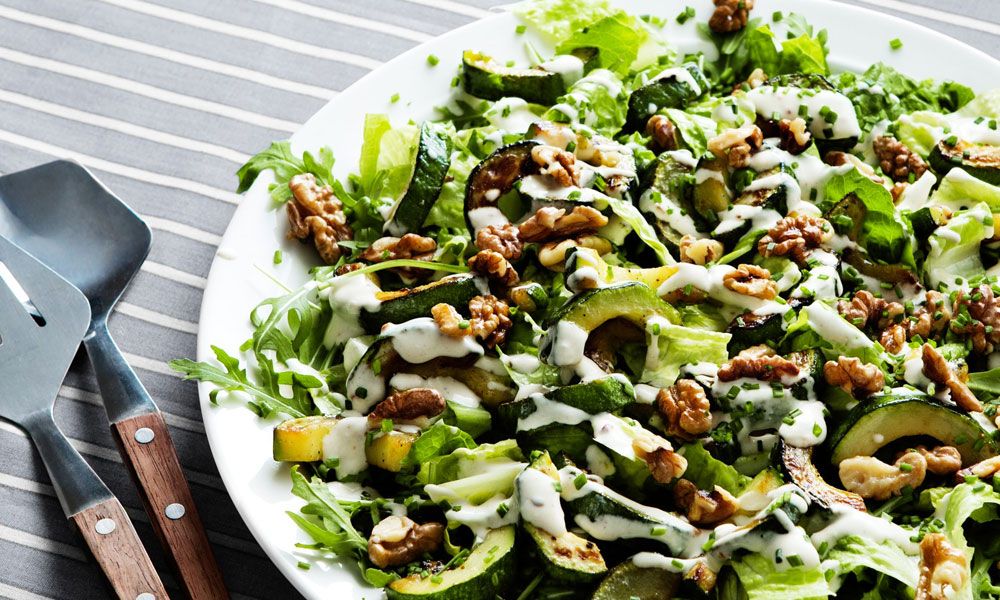 Refresh Walnut Lettuce Salad Recipe